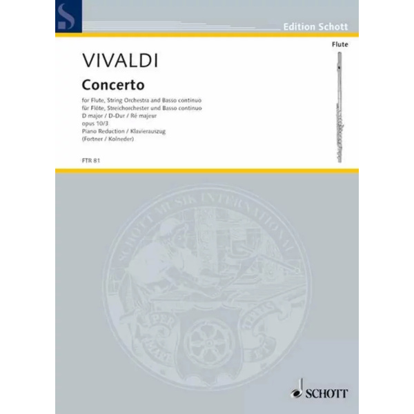 VIVALDI - Concerto OP. 10 n°3 in Re Maggiore RV 428 "Il Gardellino"