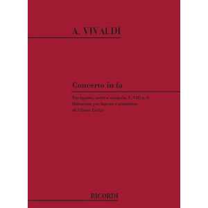 VIVALDI  - Concerto per fagotto in Fa RV 485