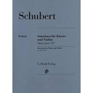 SCHUBERT - Violin Sonatinas op. post. 137