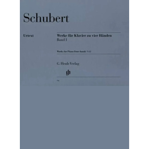 SCHUBERT - WORKS FOR PIANO FOUR-HANDS VOLUME 1