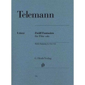 TELEMANN - Twelve Fantasias For Flute Solo