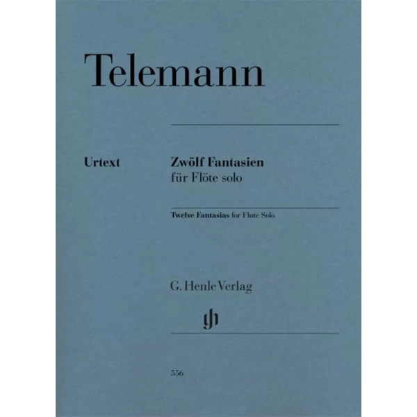 TELEMANN - Twelve Fantasias For Flute Solo