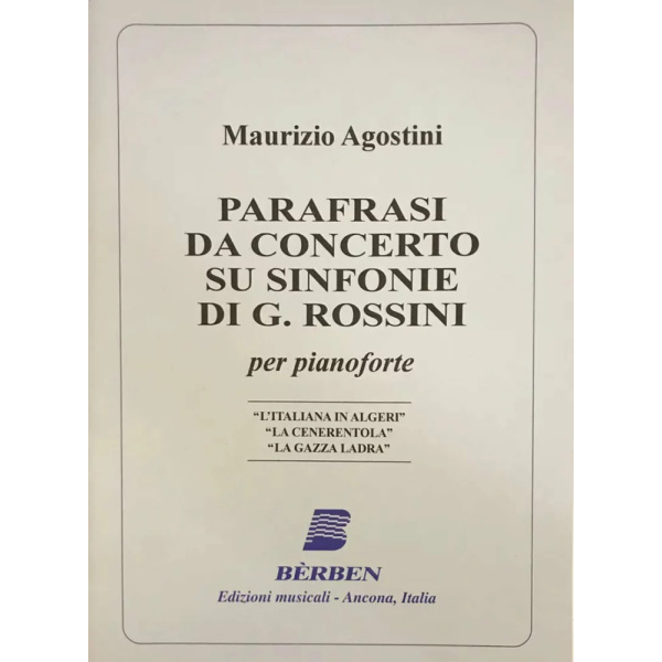 AGOSTINI - Parafrasi da concerto su sinfonie di G. Rossini