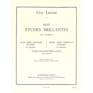 LACOUR - 8 Etudes Brillantes
