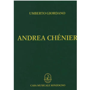 UMBERTO GIORDANO - ANDREA CHENIER - Vocal Score