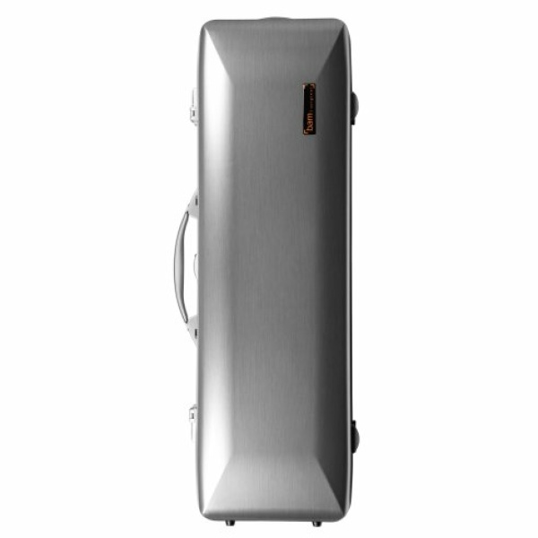 BAM ITALIA DEF2018XLA LA DEFENSE HIGHTECH CASE PER VIOLINO OBLONG BRUSHED ALUMINUM
