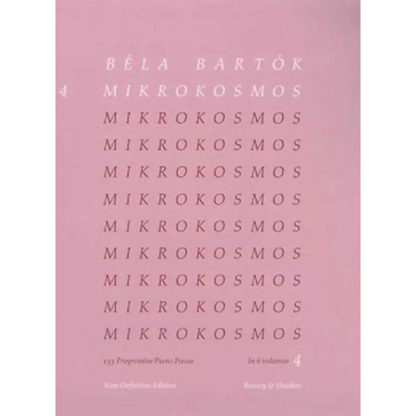 BARTOK - MIKROKOSMOS VOL. 4