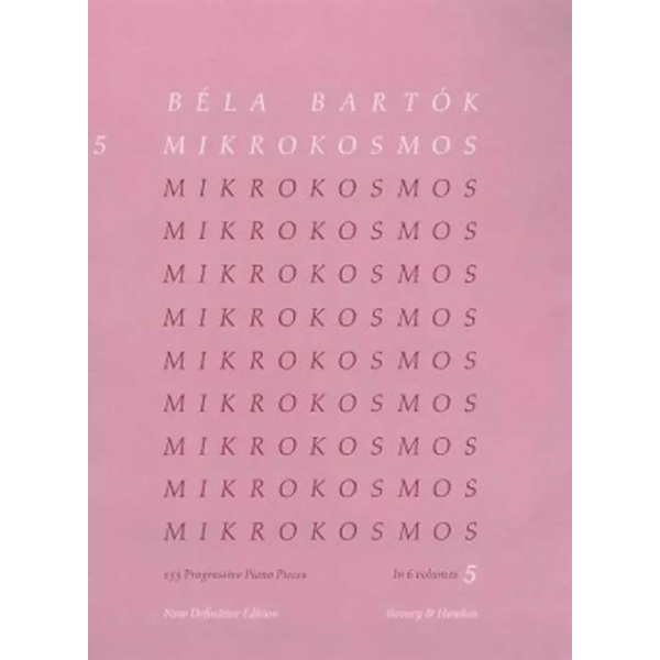 BARTOK - MIKROKOSMOS VOL. 5