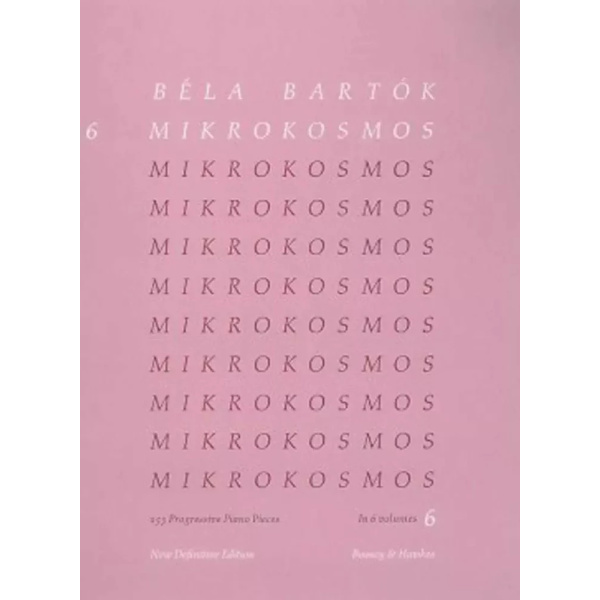 BARTOK - MIKROKOSMOS VOL. 6