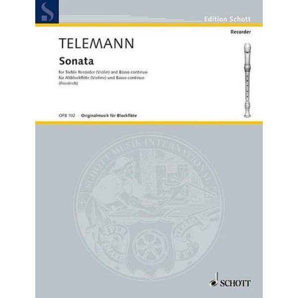 TELEMANN - Sonata A minor Fl. Dolce
