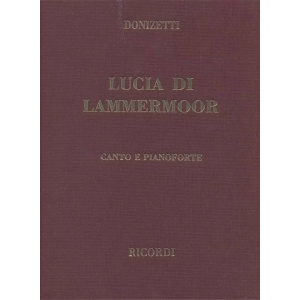 DONIZETTI - LUCIA DI LAMMERMOOR - HARD COVER