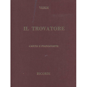 VERDI - IL TROVATORE (Copertina Rigida) - RICORDI