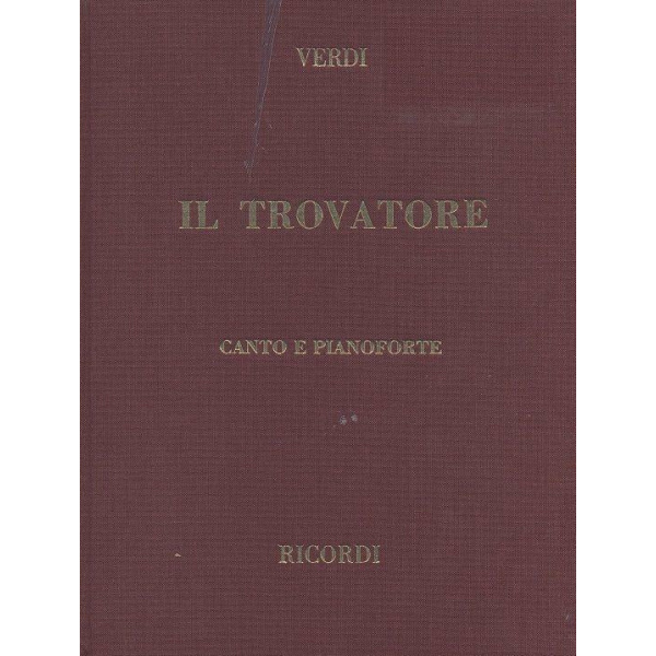 VERDI - IL TROVATORE (Copertina Rigida) - RICORDI