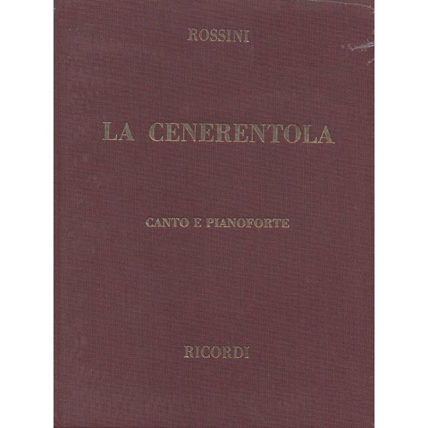 ROSSINI - LA CENERENTOLA (copertina rigida) - RICORDI
