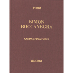 VERDI - SIMON BOCCANEGRA (Copertina Rigida) - RICORDI