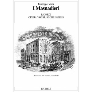 VERDI - I MASNADIERI - RICORDI