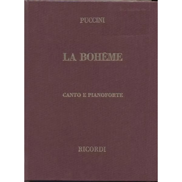 PUCCINI - La Boheme - Hard Cover