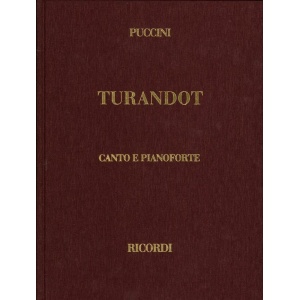 PUCCINI - Turandot - Ricordi (copertina rigida)