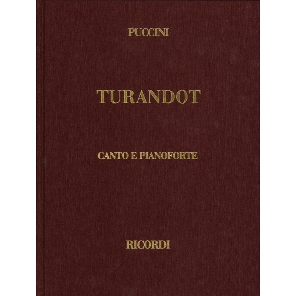 PUCCINI - Turandot - Ricordi (copertina rigida)
