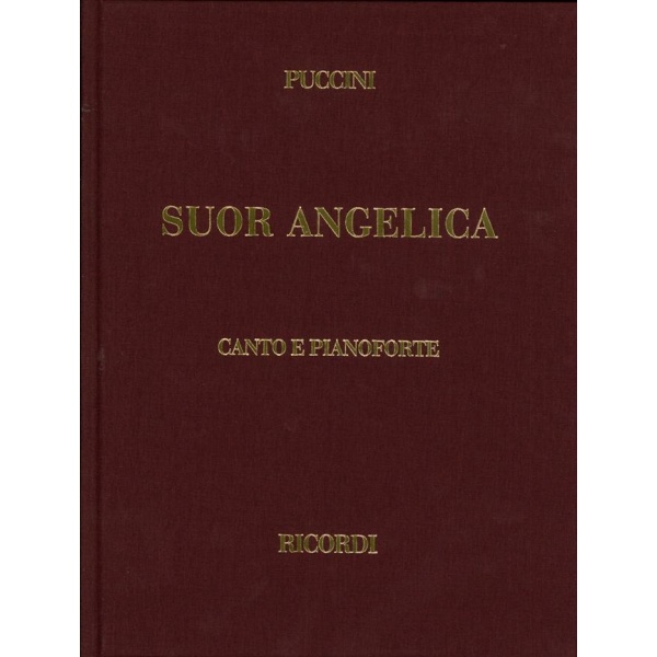 PUCCINI - SUOR ANGELICA - RICORDI (copertina rigida)
