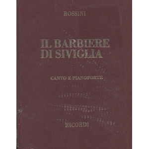 ROSSINI - Il Barbiere di Siviglia (copertina rigida) - RICORDI