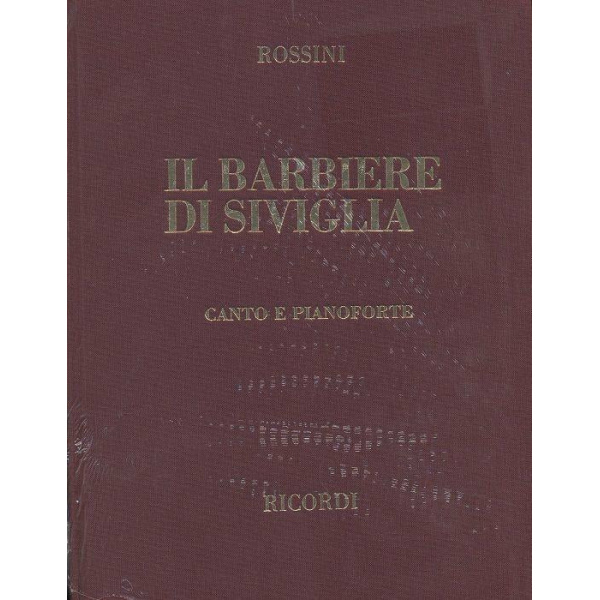 ROSSINI - Il Barbiere di Siviglia (copertina rigida) - RICORDI
