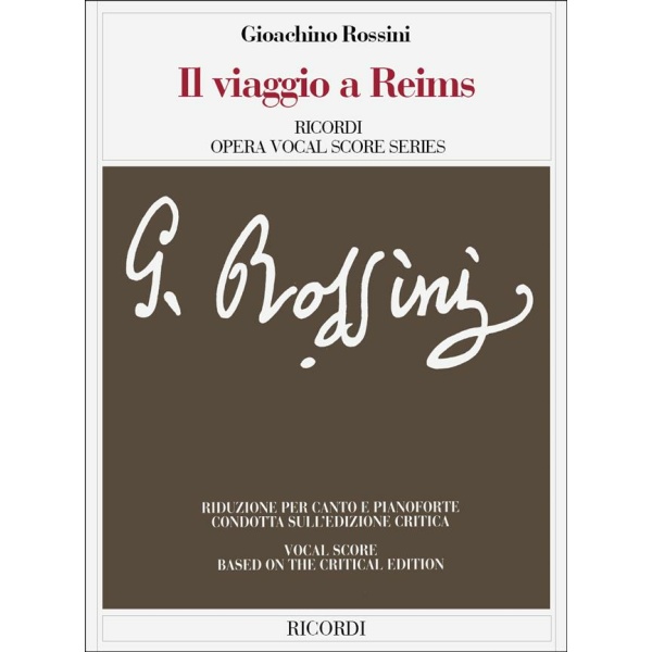 ROSSINI - IL VIAGGIO A REIMS (edizione critica) - RICORDI