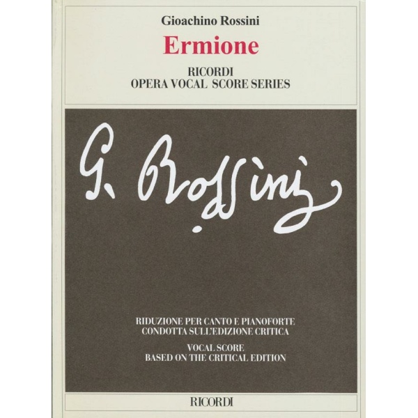 ROSSINI - ERMIONE (edizione critica) - RICORDI
