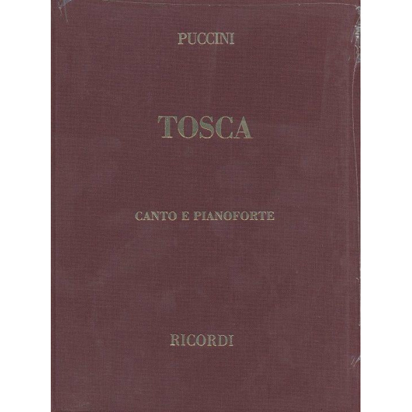 PUCCINI - TOSCA - RICORDI (copertina rigida)