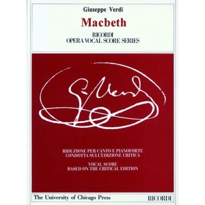 VERDI - MACBETH (Versione Critica) - RICORDI
