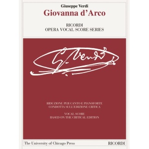 VERDI - GIOVANNA D'ARCO (Edizione Critica) - RICORDI