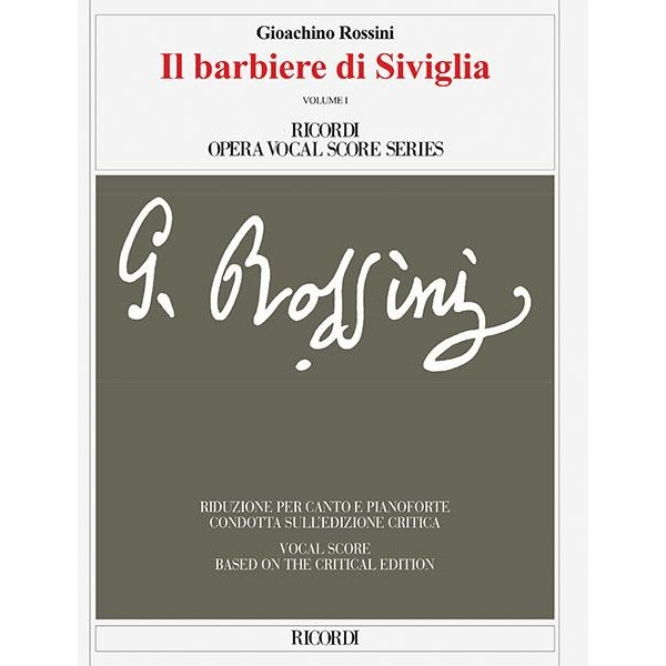 ROSSINI - Il Barbiere di Siviglia (versione critica) - Ricordi