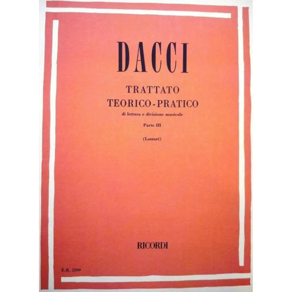 DACCI - TRATTATO TEORICO-PRATICO PARTE 3