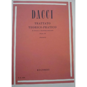 DACCI - TRATTATO TEORICO-PRATICO PARTE 4