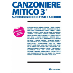 CANZONIERE MITICO 3