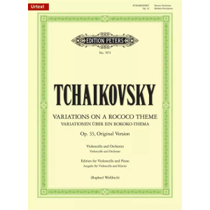 TCHAIKOVSKY - Variation On a Rococo Theme Opus 33
