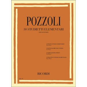 POZZOLI - 30 STUDIETTI ELEMENTARI