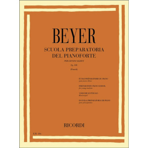 BEYER - SCUOLA PREPARATORIA OP. 100