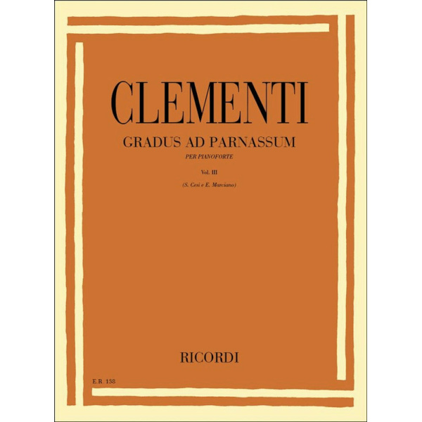 CLEMENTI - GRADUS AD PARNASSUM - VOL. III