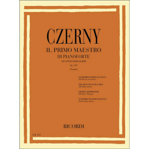 CZERNY – IL PRIMO MAESTRO DI PIANOFORTE - OP. 599