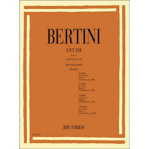 BERTINI - 25 STUDI OP. 100