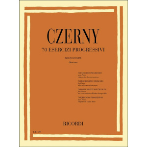 CZERNY - 70 ESERCIZI PROGRESSIVI