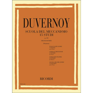 DUVERNOY - SCUOLA DEL MECCANISMO - OP. 120