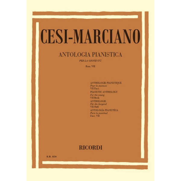 CESI-MARCIANO - ANTOLOGIA PIANISTICA FASC. VII