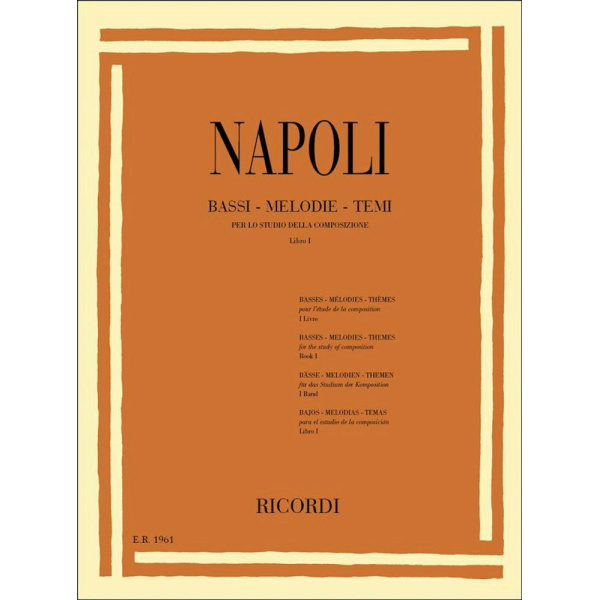 NAPOLI - BASSI MELODIE TEMI - Libro I