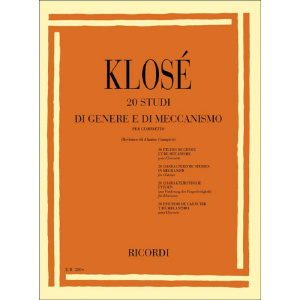 KLOSÉ - 20 Studi di Genere e di Meccanismo