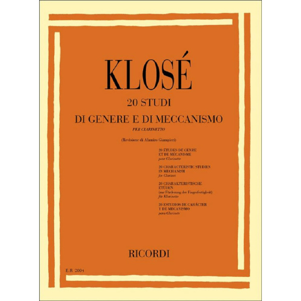 KLOSÉ - 20 Studi di Genere e di Meccanismo