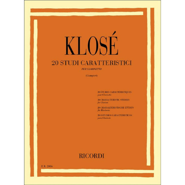 KLOSÉ - 20 Studi Caratteristici