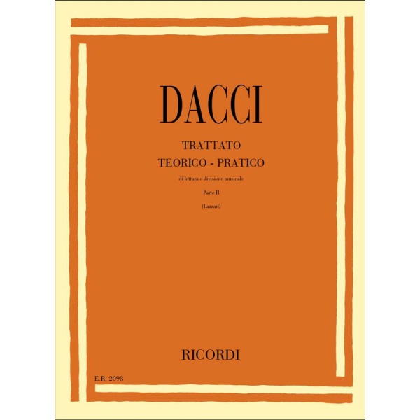 DACCI - TRATTATO TEORICO-PRATICO PARTE 2