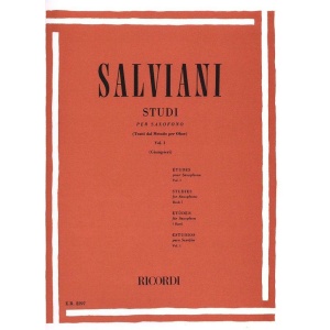 SALVIANI - Studi Per Saxofono Volume 1